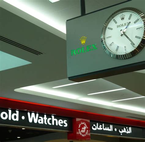 rolex dubai mall|rolex dubai terminal 3.